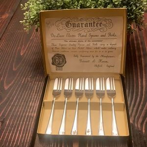Bennett & Heron Nickel Silver Forks/Spoons